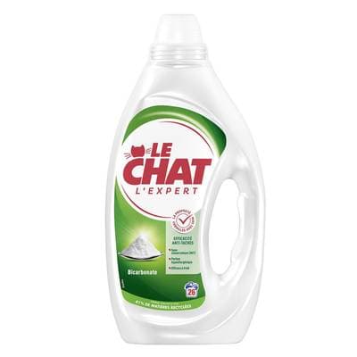 Le Chat Lessive liquide bicarbonate, 1,17L