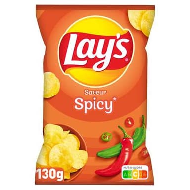 Lay's Chip's saveur Spicy, 130g