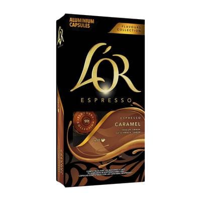 L'or Espresso Café saveur Caramel, 10 capsules
