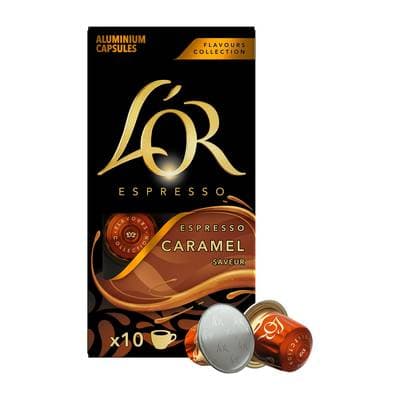 L'or Espresso Café saveur Caramel, 10 capsules