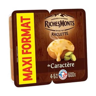Richesmonts Raclette de Caractère, 600g