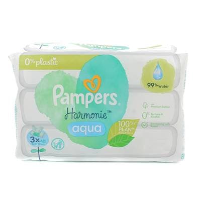 Pampers Harmonie Lingette Harmonie 0%, 3x48 lingettes