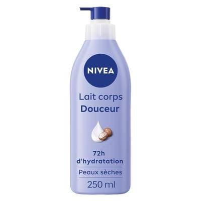 Nivea Lait corps douceur 72h d'hydratation, 250ml