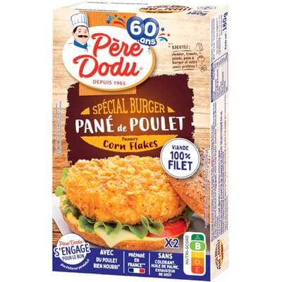 Père Dodu Panés de poulet, 2x90g