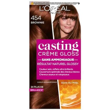 L'Oréal Coloration 454 Brownie Châtain, 1 pièce