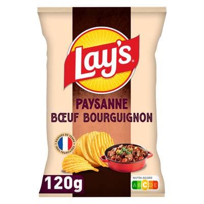 Lay's Chips Saveur Boeuf Bourgignon, 120g