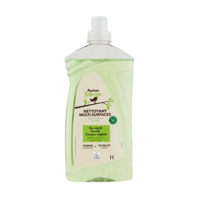 Auchan Better Life Nettoyant liquide multi-surfaces thym laurier, 1L