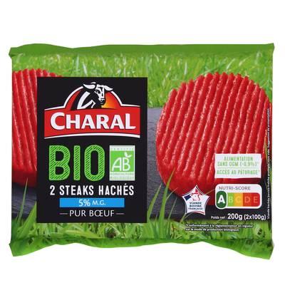 Charal - Steaks Hachés Bio 5%MG