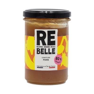 Confiture Re-Belle Confiture de Poire, 230g