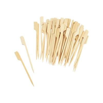 Homea Pique aperitif manchette bambou 9cm, 50 piques