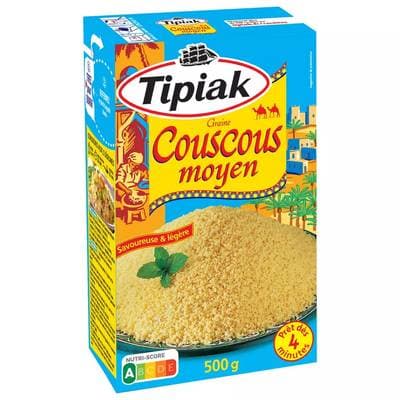 Tipiak Couscous Moyen, 500g