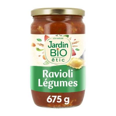 Jardin Bio Etic Ravioli aux légumes bio, 675g