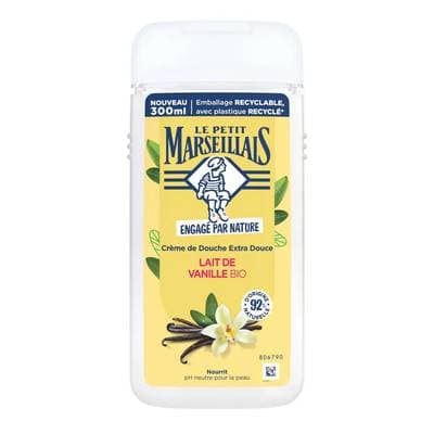 Le Petit Marseillais Crème de douche lait de vanille bio, 300ml