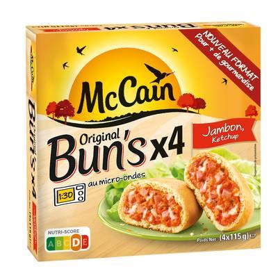 McCain - Bun's jambon - ketchup
