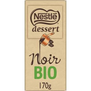 Nestlé Dessert Chocolat noir dessert Bio, 170g