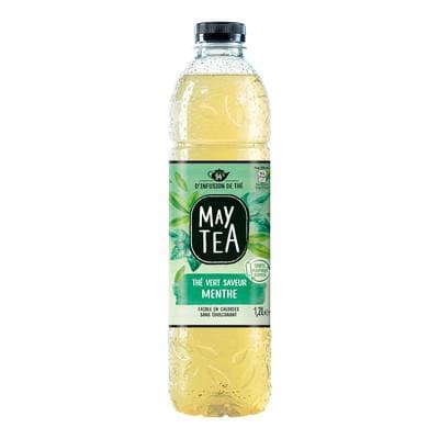 Maytea Thé vert infusé glacé saveur menthe, 1,2L
