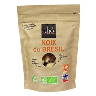 Ibo Noix du Brésil bio et équitables, 150g
