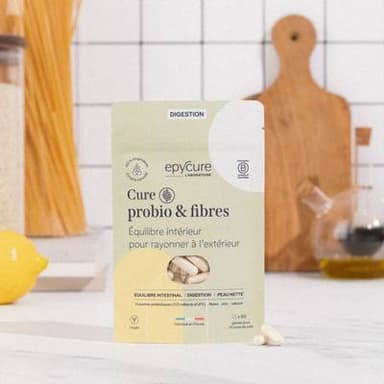 Epycure Cure probio & fibres, 60 pièces