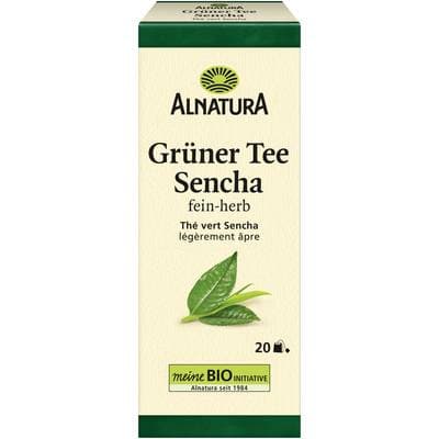 Alnatura Thé Vert Sencha Bio, 20 sachets