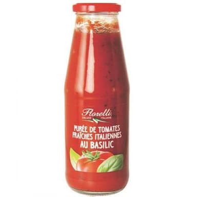 Florelli Purée de Tomates Italiennes Basilic, 700g
