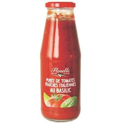 Florelli Purée de Tomates Italiennes Basilic, 700g