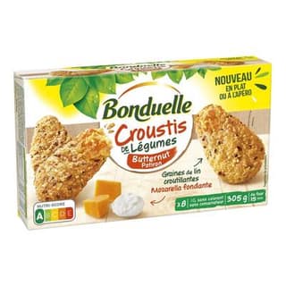 Bonduelle Croustis Butternut,  Potiron et Mozzarella, 305g