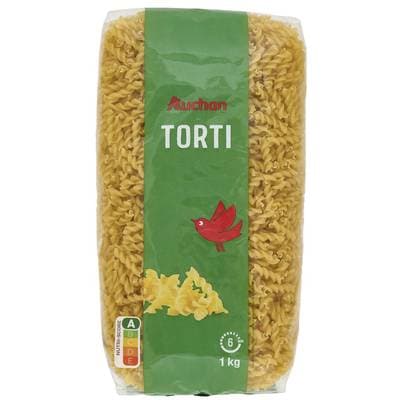 Auchan Pâtes Torti, 1kg
