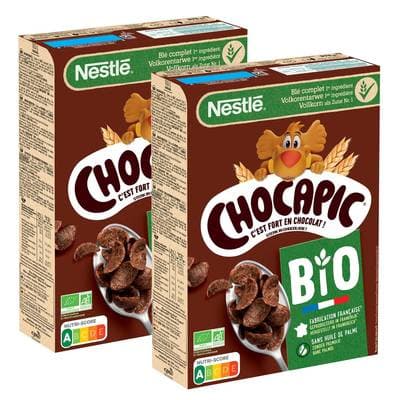 Chocapic Chocapic bio céréales, Lot de 2x375g