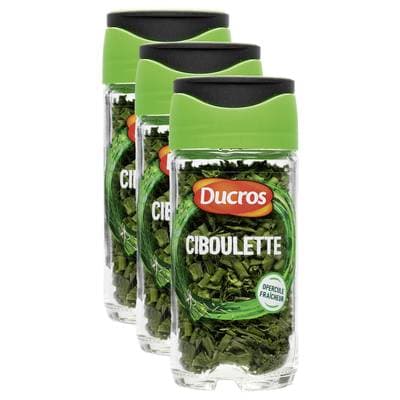 Ducros Ciboulette, Lot de 3x4g
