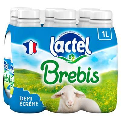 Lactel - Lait brebis 1/2 écrémé