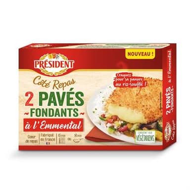 Président Fondant Emmental x2, 200g