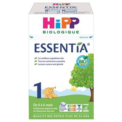 Hipp Lait bébé en poudre Essentia Bio 1er âge , 0-6 mois, 600g