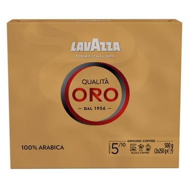 Lavazza Café moulu Qualita Oro 100% arabica, 2x250g
