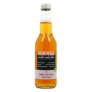 Mona Craft Soda Pétillant de pommes BIO, 33cl