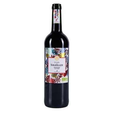 Vin De France rouge Cuvée Le Soleiller Bio, 75cl