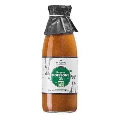 Les Pêcheurs des Calanques Soupe de Poissons Bio en bouteille, 79cl