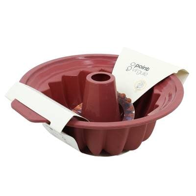 Point virgule Moule à savarin Maroon