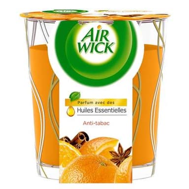 Air Wick Bougie anti-tabac essential oils infusion, 1 bougie