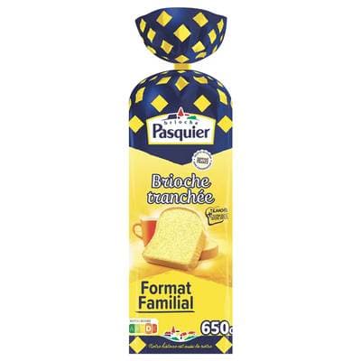 Pasquier Brioche tranchée gourmande, 25 tranches - 650g