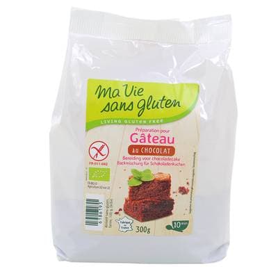 Ma Vie Sans Gluten Préparation Gateau au chocolat, sans gluten, Bio, 300g