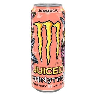 Monster Monarch saveur pêche - nectarine, 50cl