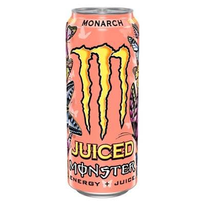 Monster Monarch saveur pêche - nectarine, 50cl