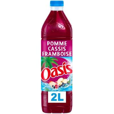 Oasis Boisson aux fruits pomme cassis framboise, 2L