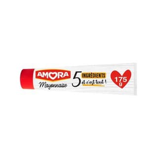 Amora Mayonnaise de Dijon Tube 5 ingrédients, 175g