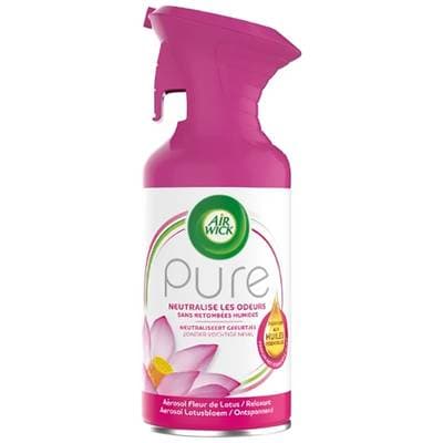 Air Wick Désodorisant pure relaxant aux 5 huiles essentielles patchouli et lavandin, 250ml