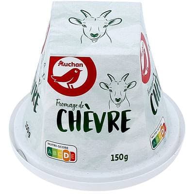 Auchan Fromage de chèvre, 150g