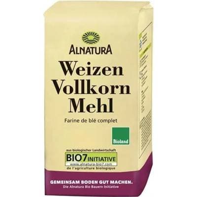 Alnatura Farine de Blé Complet Bio, 1kg