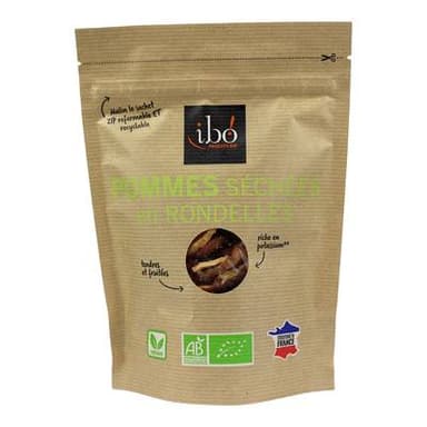 Ibo Rondelle de pomme séchée bio, 50g