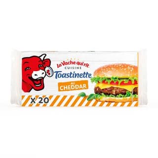 La vache qui rit Fromage fondu hamburger, 20 tranchettes - 340g