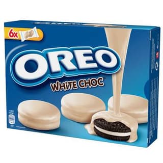 Oréo Biscuits Oreo enrobés de chocolat blanc, 246g
